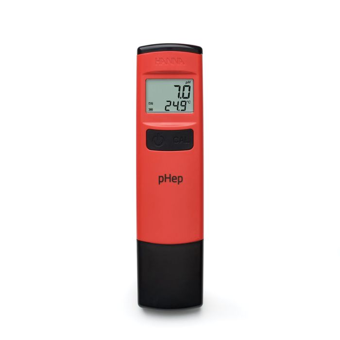 pHep Waterproof Pocket pH Tester with 0.1 pH Resolution - HI98107