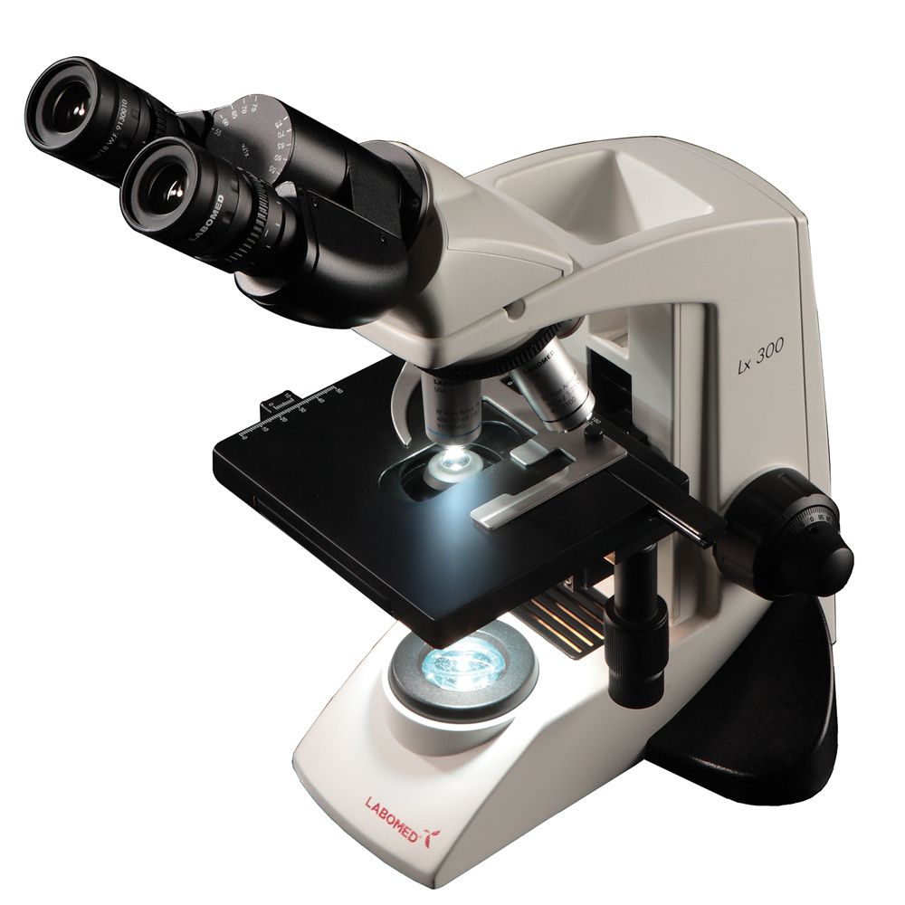 Labomed LX-300 LED Binocular/Trino Microscope with Battry back-up with imported plan Achromatic obj.