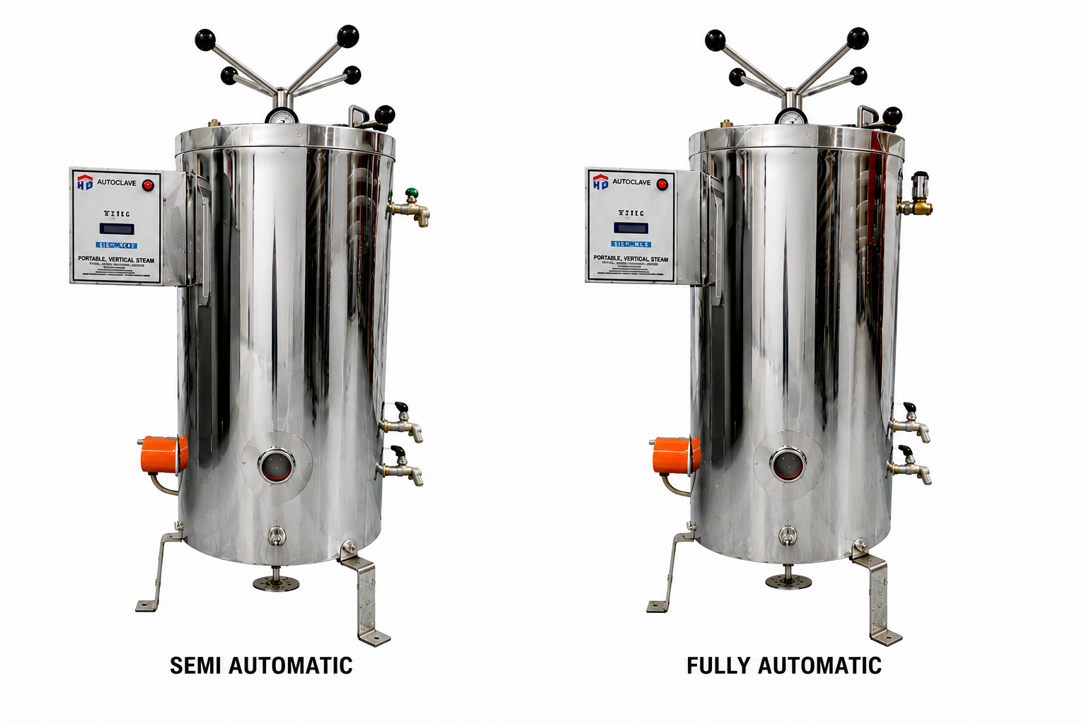 TAI 903 – VERTICAL TRIPLE WALLED RADIAL LOCKING AUTOCLAVE FULLY S.S