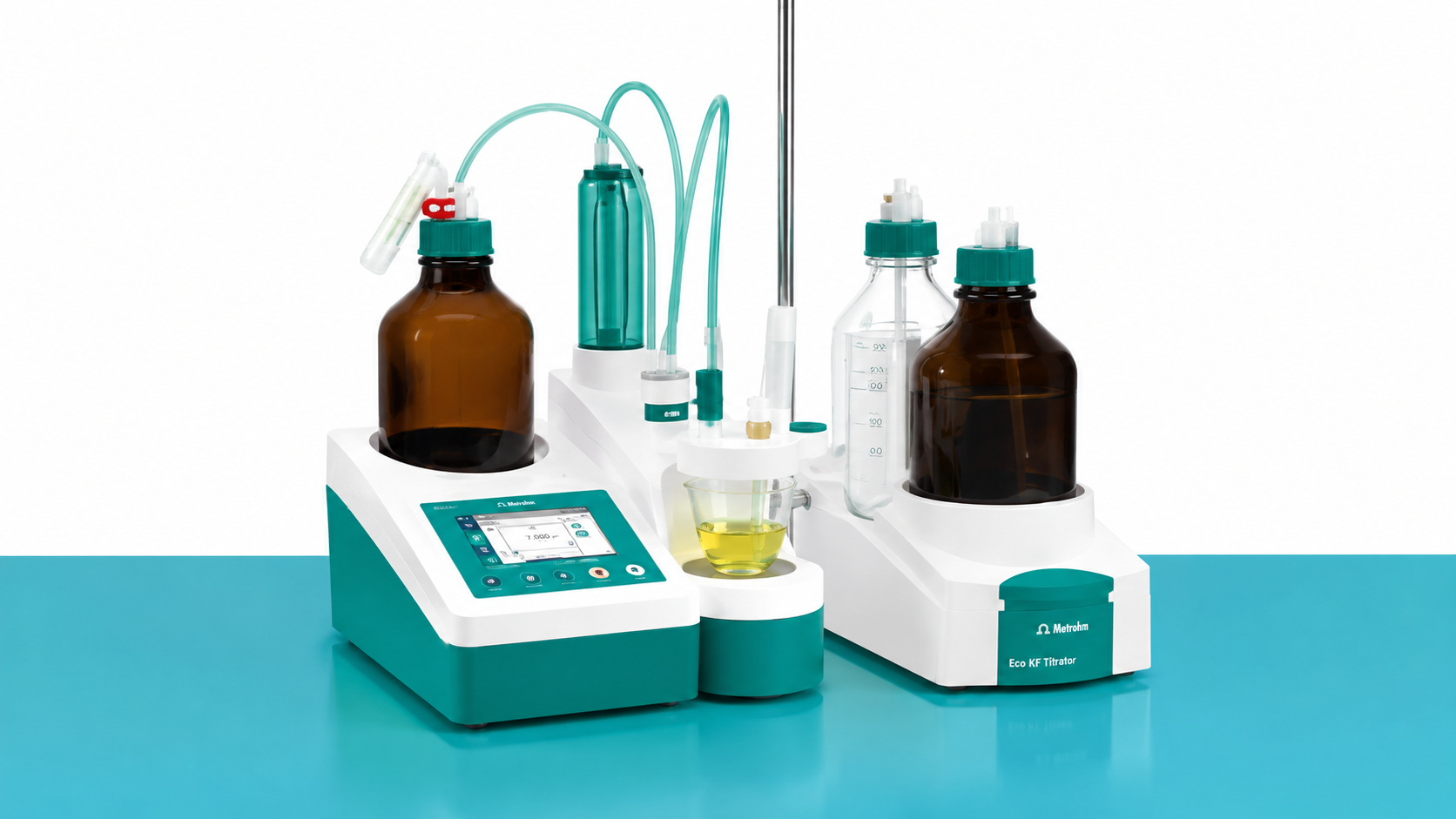 Eco KF Titrator  Volumetric water determination simple, safe, and reliable