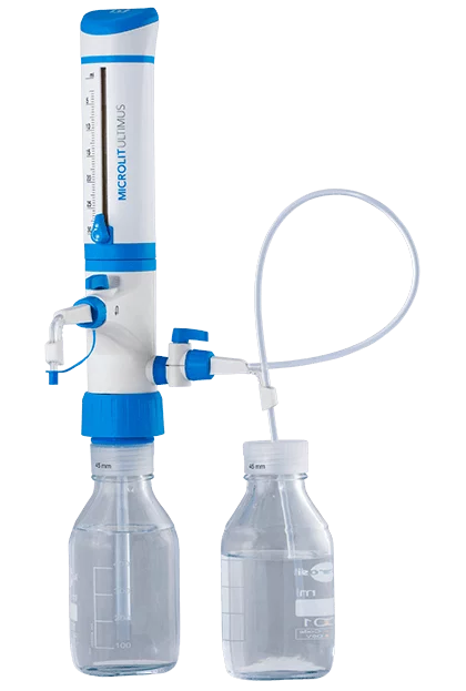 Microlit ULTIMUS Bottle Top Dispenser with Dual Inlet® Technology