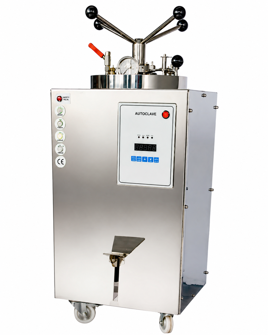 TAI 908 – VERTICAL SQUARE BODY AUTOCLAVE